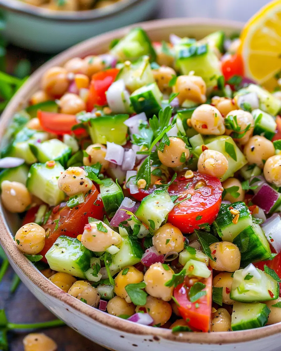 Chickpea Salad Recipe: Easy and Refreshing for Every Occasion