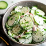 Creamy Cucumber Salad