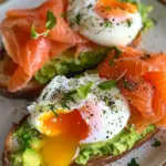 Smoked Salmon and Poached Eggs on Avocado Toast