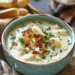 30-Minutes Cozy Comforting Crockpot Potato Soup