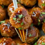 Honey Garlic Meatballs