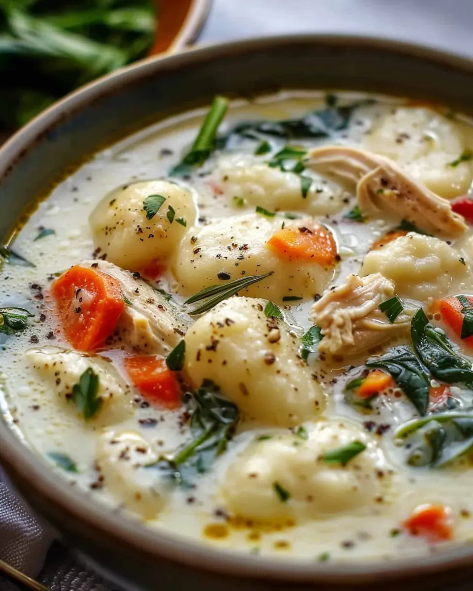 Olive Garden Chicken Gnocchi Soup Recipe: A Cozy Comfort Food Delight