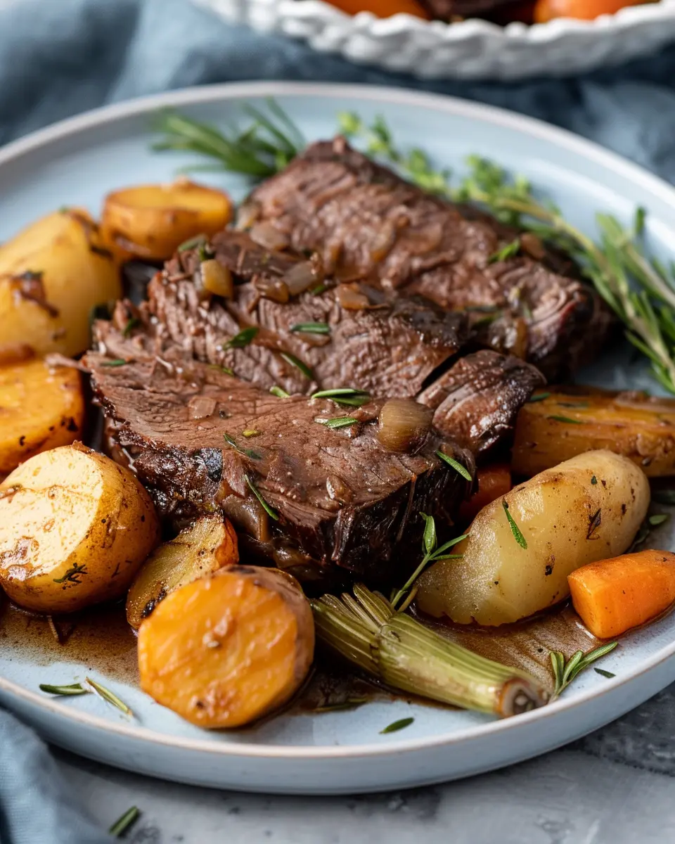 Dump and Go Crockpot Rump Roast: Easy Comfort with Root Veggies