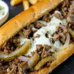 Ground Beef Philly Cheesesteak