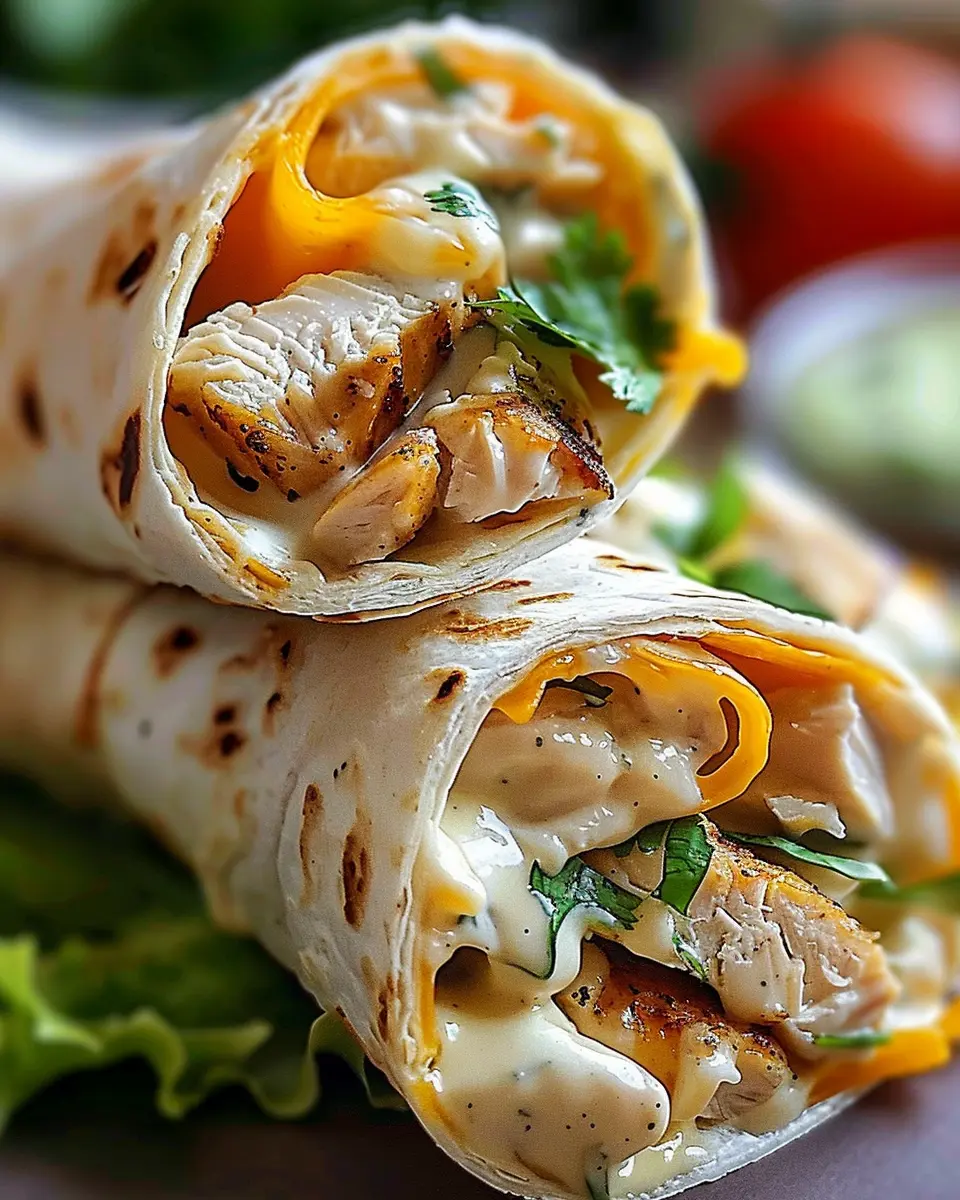 Quick Cheesy Chicken Wrap: Easy &amp; Delicious Weeknight Dinner Idea
