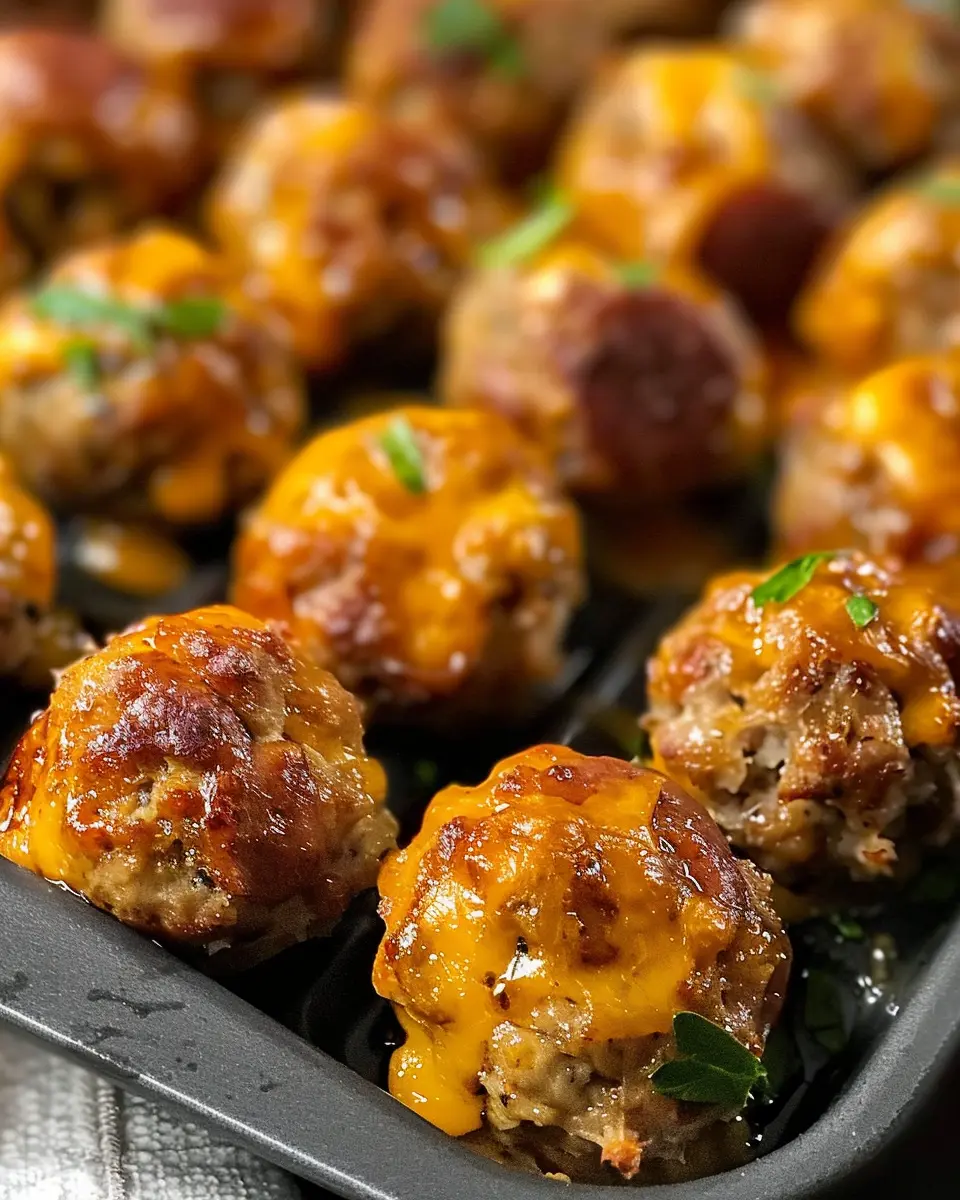 The Best Sausage Balls: Easy Beef and Turkey Bacon Recipe