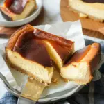 Easy Air Fryer Loaf Basque Cheesecake