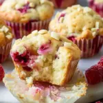 White Chocolate Raspberry Muffins