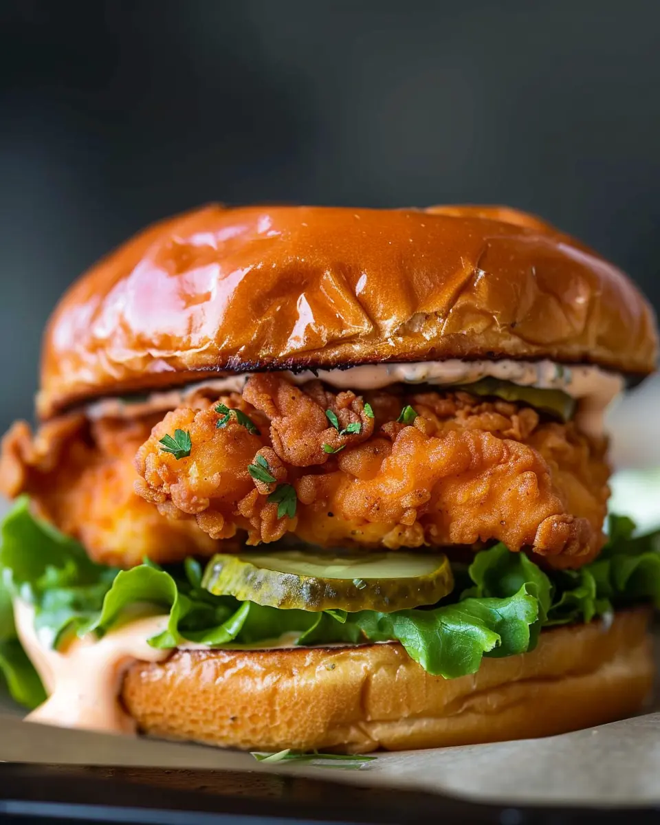 Crispy Chicken Sandwich Recipe: Easy &amp; Flavorful at Home