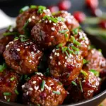 Easy Cranberry & Sweet Chili Meatballs