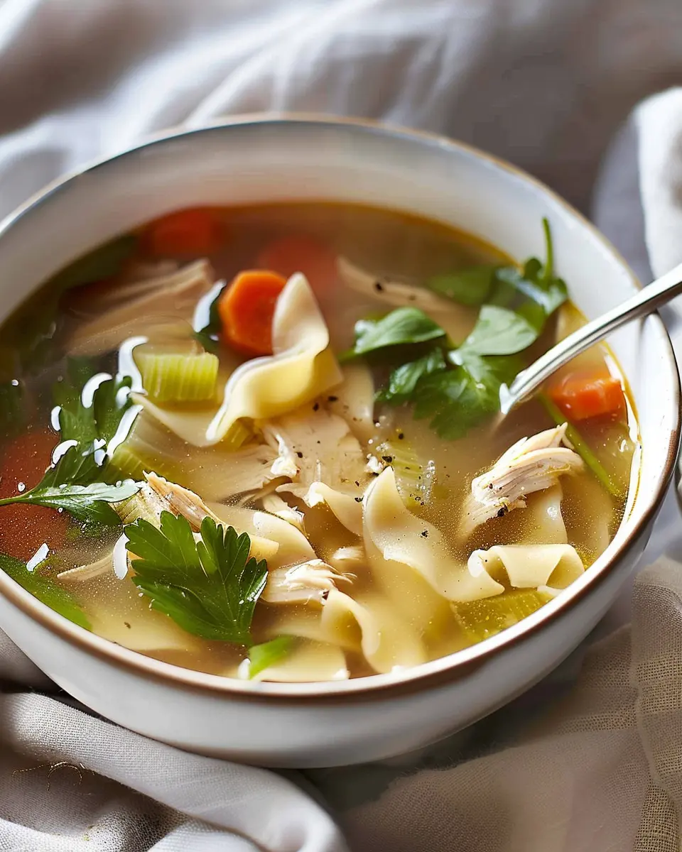 Chicken Soup Bliss: Comforting Recipe for Cozy Days