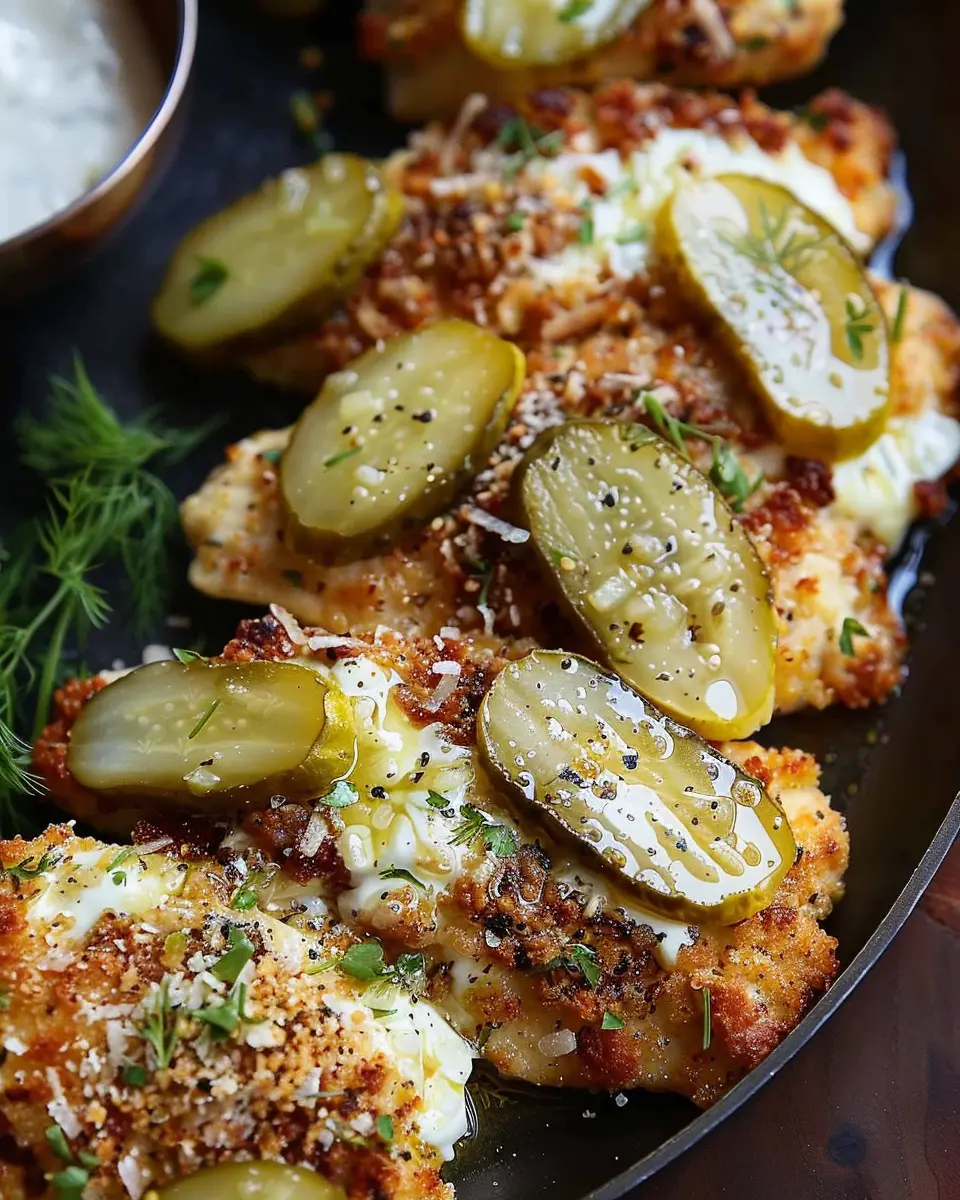 Dill Pickle Parmesan Chicken: Easy Recipe for Flavor Lovers