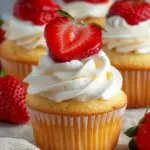 Strawberry Shortcake Cupcakes