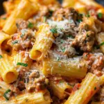 Creamy Sausage Rigatoni