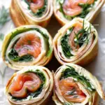 10-Minute Smoked Salmon Pinwheels