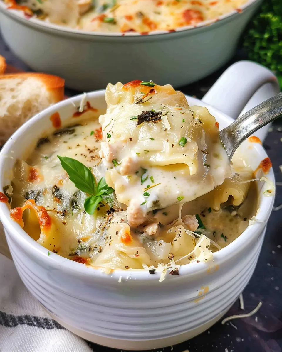 White Chicken Lasagna Soup: Easy Comfort Food for Cozy Nights