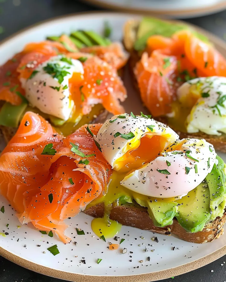 Smoked Salmon and Poached Eggs: The Best Avocado Toast Upgrade