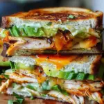Chicken Avocado Melt Sandwich