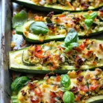 Mediterranean Zucchini Boats