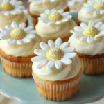 Super Cute Daisy Cupcakes
