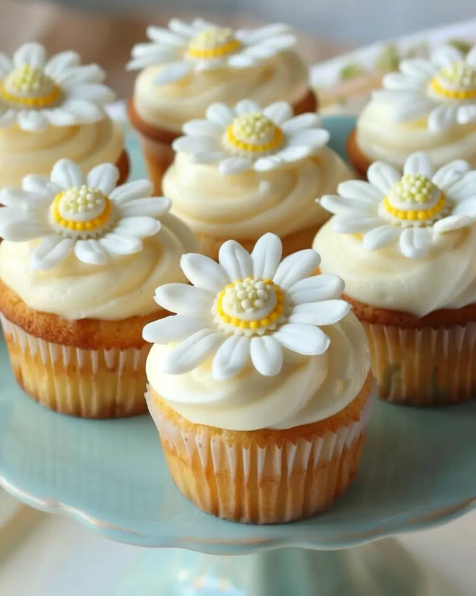 Super Cute Daisy Cupcakes: Easy Recipes for Delightful Treats
