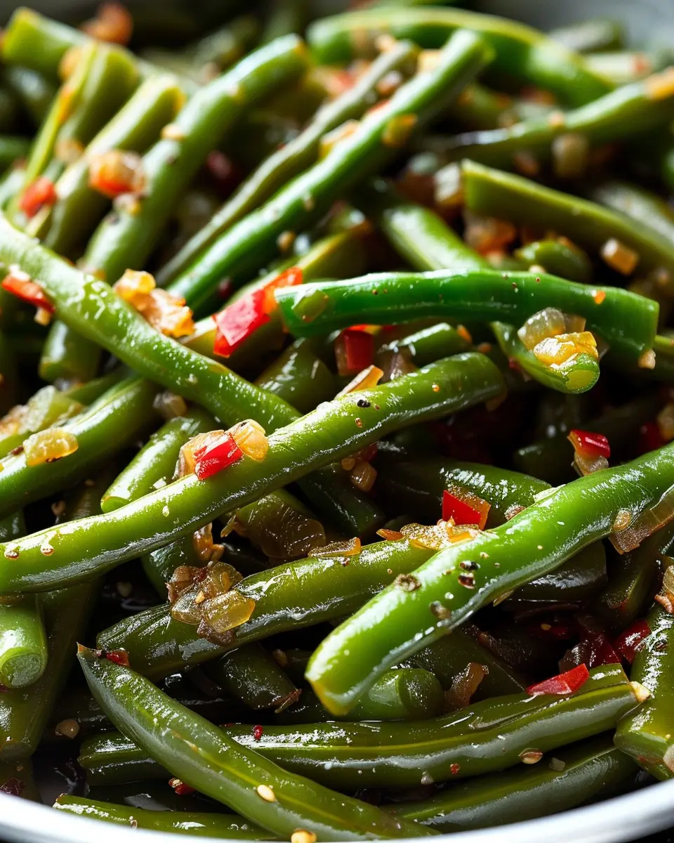 Crockpot Green Beans Recipe: Easy &amp; Flavorful with Turkey Bacon