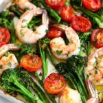 Sheet Pan Shrimp with Broccolini and Tomatoes