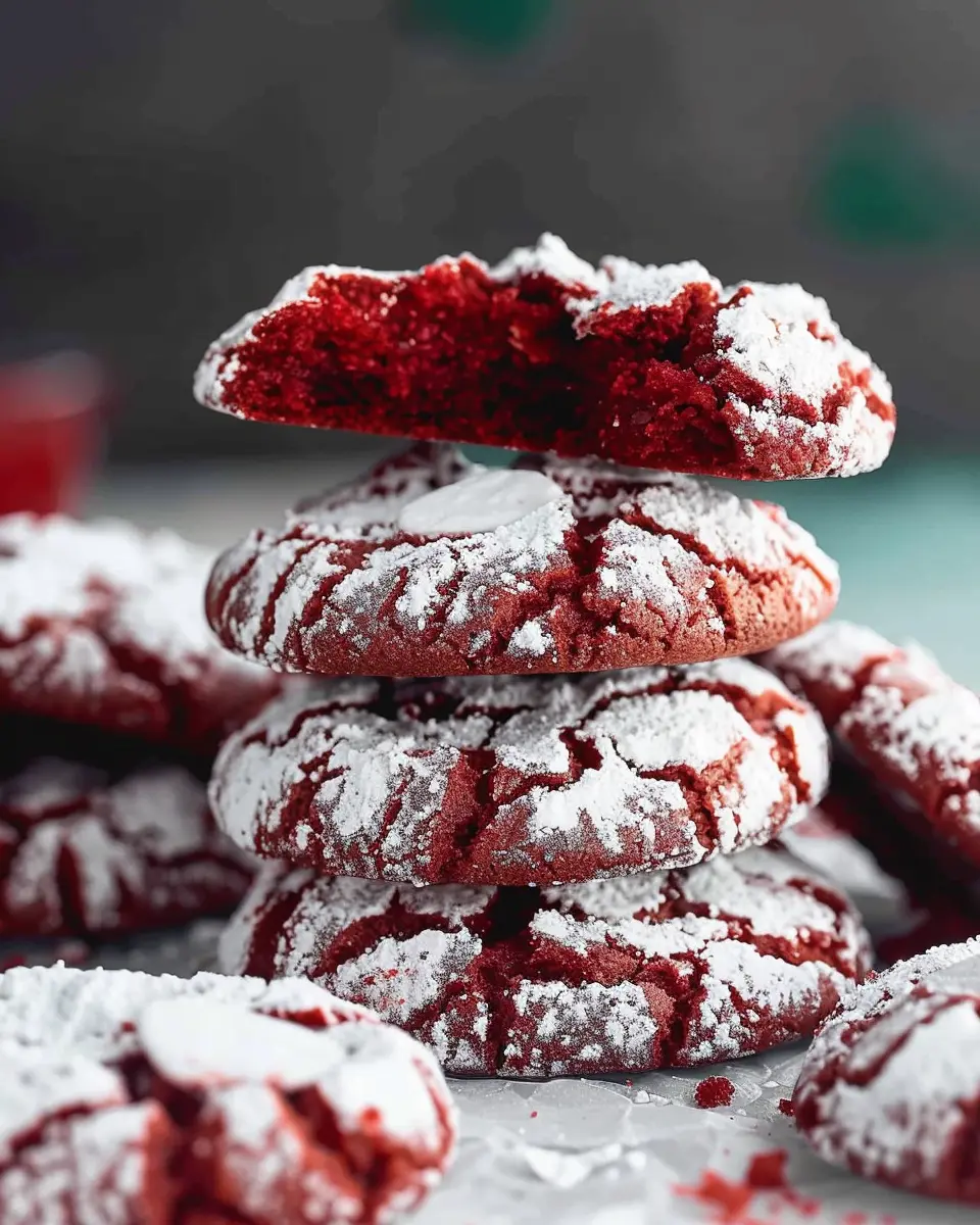 Red Velvet Crinkle Cookies: The Best Indulgent Treats You’ll Love