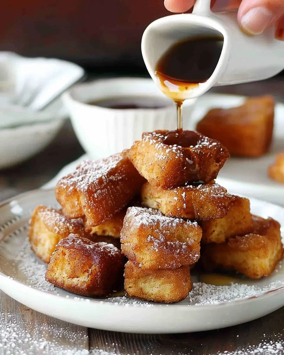 Cinnamon French Toast Bites: Easy Recipe with Turkey Bacon Delight