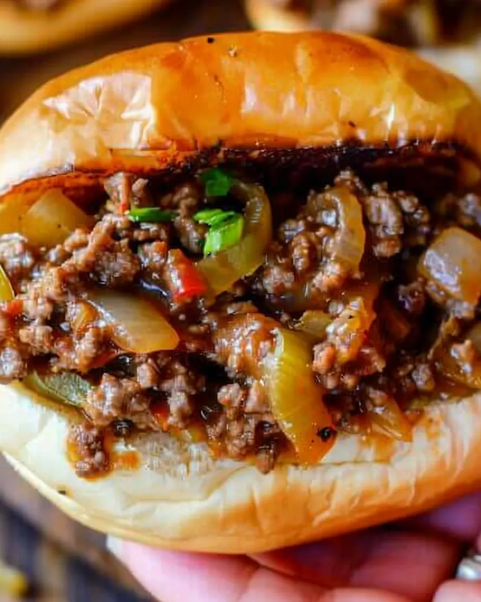 Philly Cheese Steak Sloppy Joes: Indulgent Comfort Food Redefined