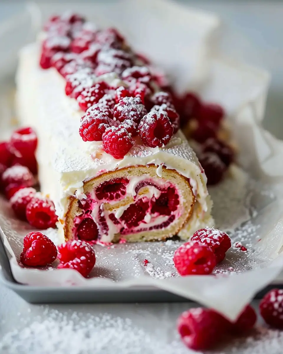 Raspberry Roll Cake: An Easy Treat for Every Home Baker
