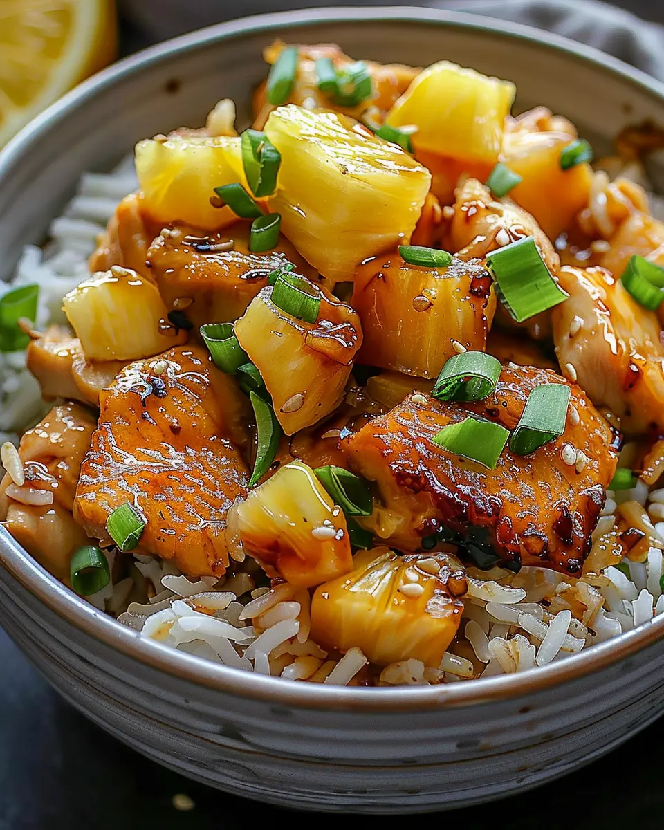 Pineapple Chicken and Rice: Easy &amp; Flavorful Weeknight Meal