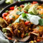 Beef Skillet Enchiladas