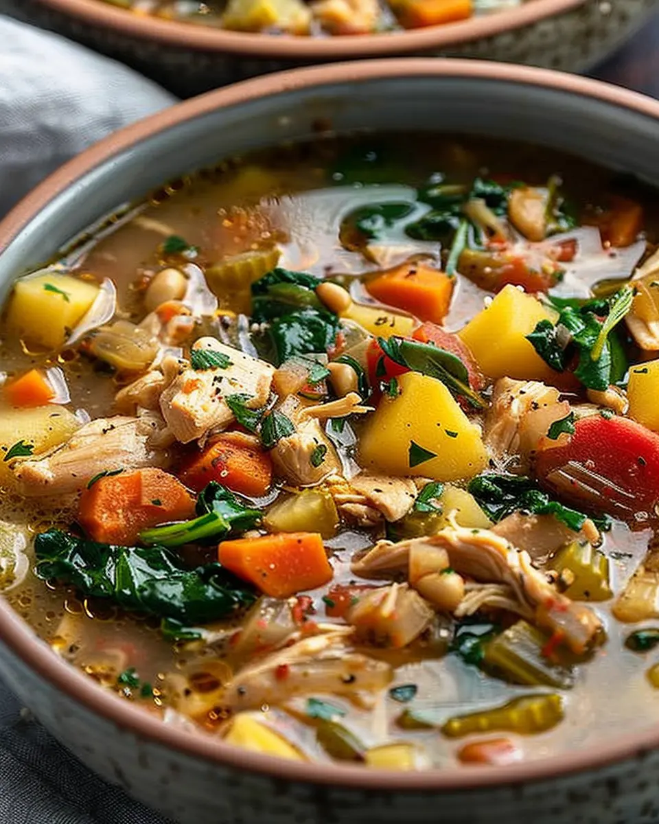 Crockpot Chicken Vegetable Soup: Easy Comfort in Every Bite