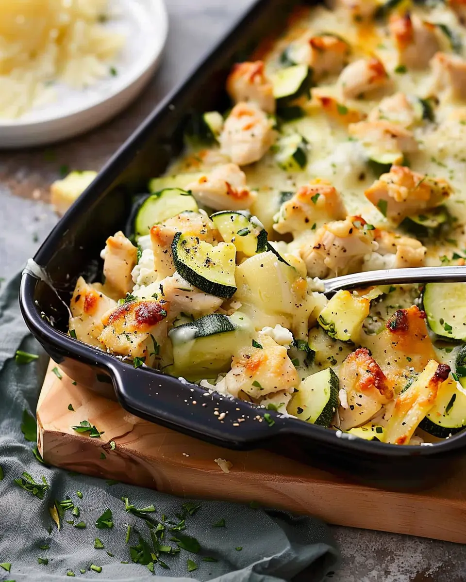Chicken Zucchini Casserole: Easy, Comforting Dish for All Ages