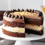 Triple Chocolate Mousse Cake