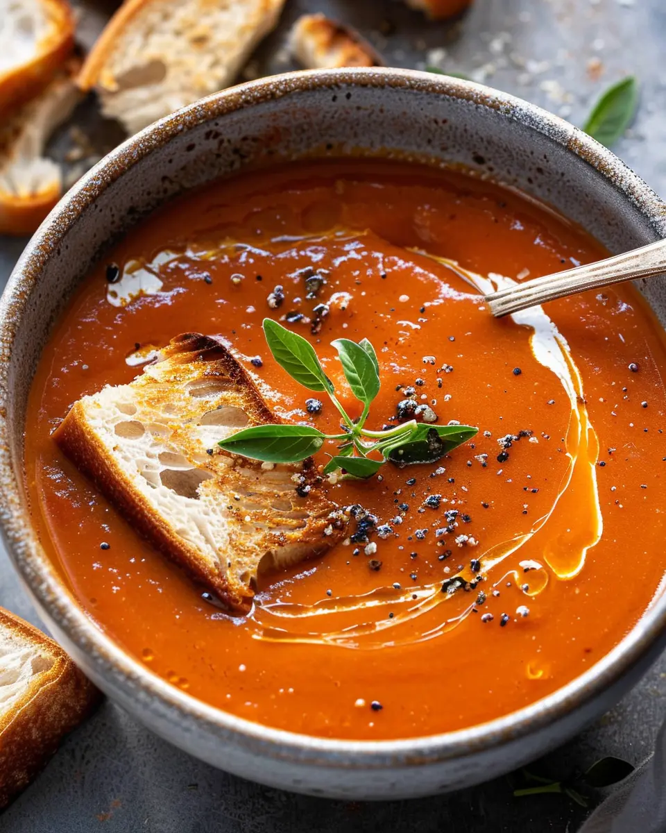 Best Tomato Soup Recipe: Indulgent Flavor with Turkey Bacon Delight
