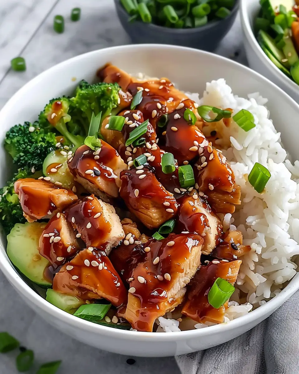 The Best Teriyaki Chicken Rice Bowl: Easy &amp; Flavorful Homemade Delight