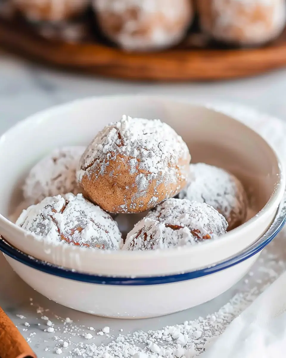 Gingerbread Snowball Cookies: The Best Festive Treat to Share