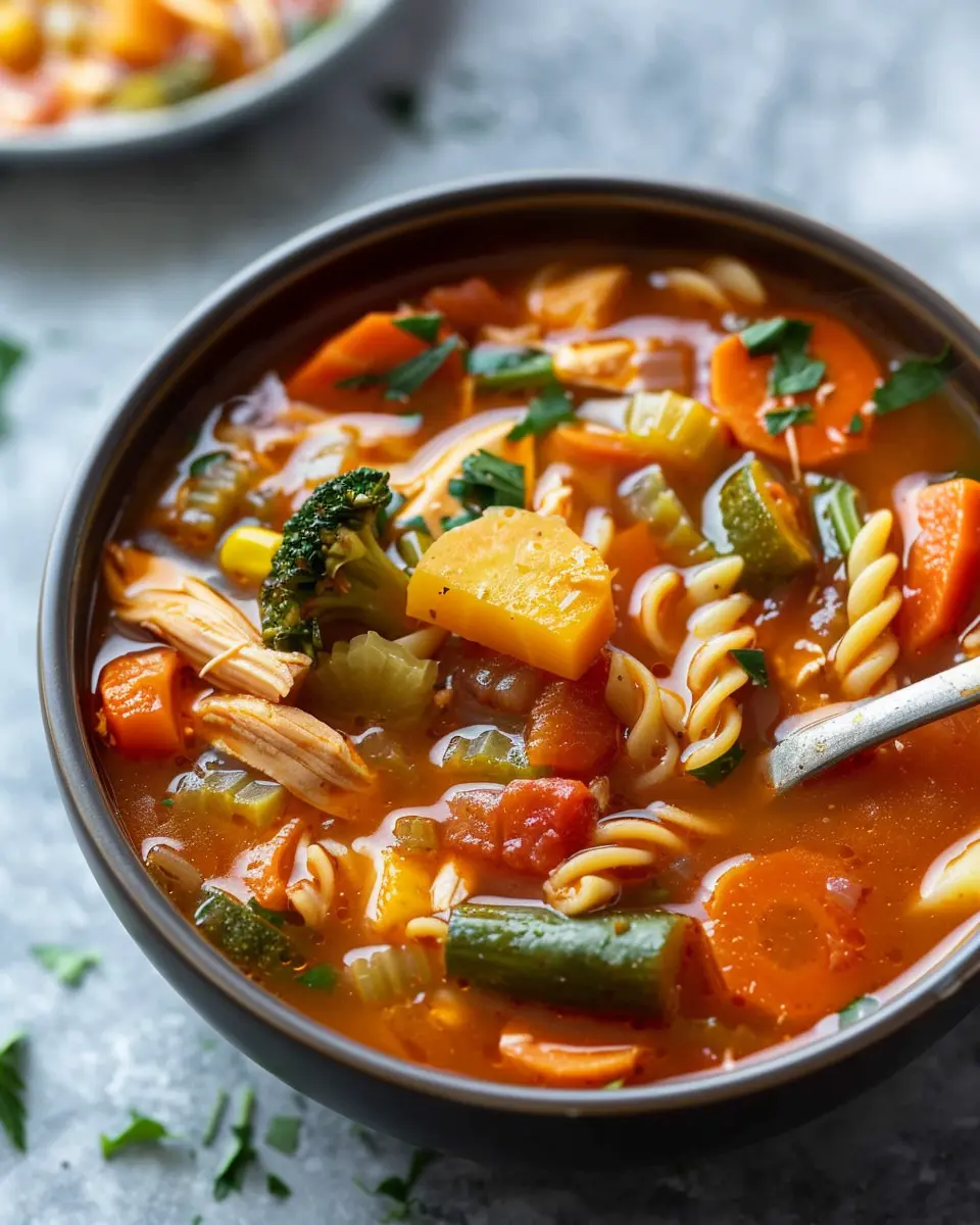 Simple Chicken Vegetable Soup Recipe: Easy Comfort in a Bowl