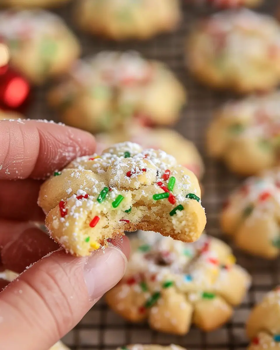 Christmas Gooey Butter Cookies