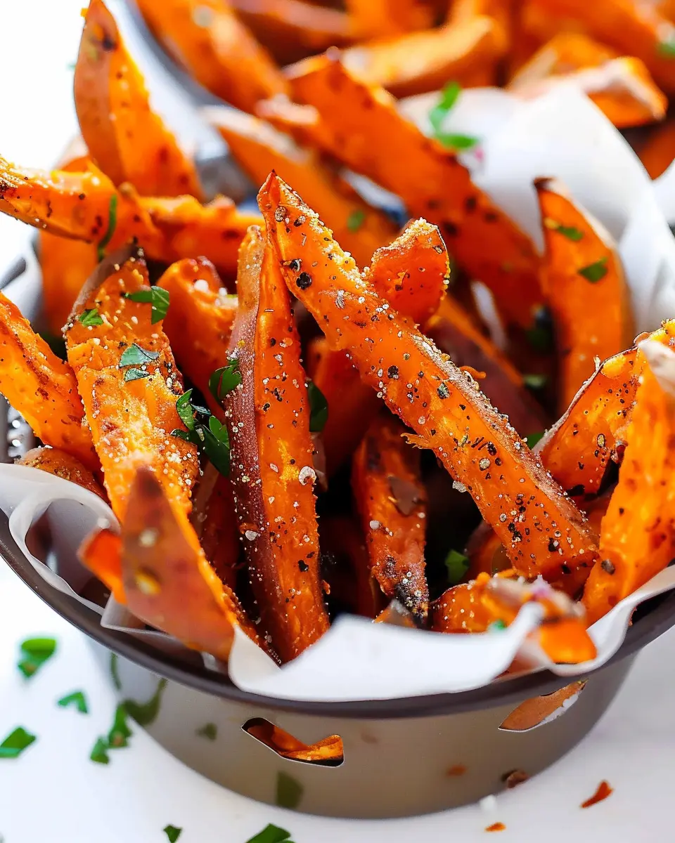 Baked Sweet Potato Fries: Easy, Crispy, and Guilt-Free Delight
