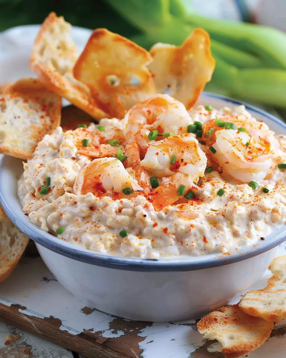 Cold Shrimp Dip: Creamy Delight with Turkey Bacon and Lemon Zest