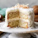 Fluffy & Moist Coconut Cake
