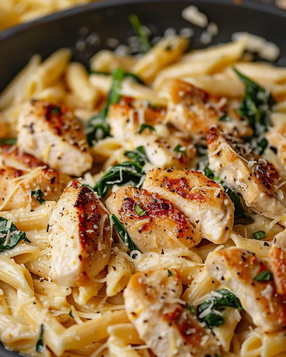 Healthy Garlic Parmesan Chicken Pasta: A Quick, Guilt-Free Delight