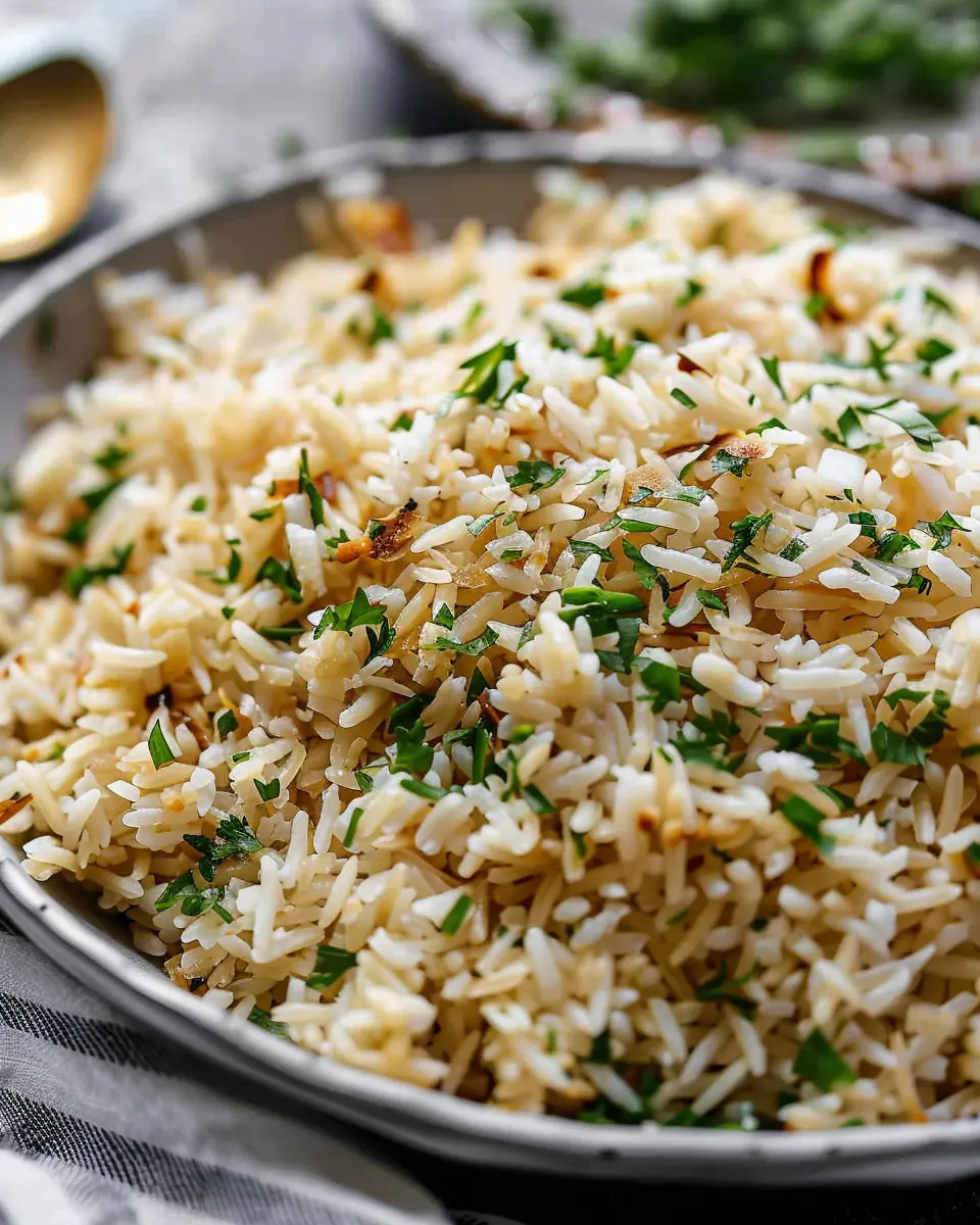 Rice Pilaf with Turkey Bacon: A Savory and Easy Delight