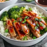 The Best Teriyaki Chicken Rice Bowl