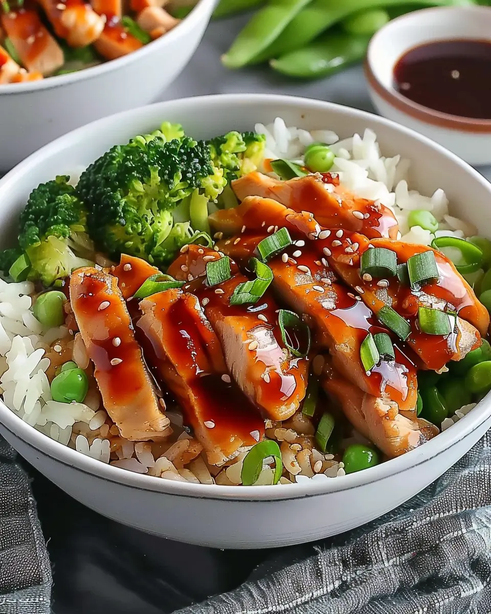The Best Teriyaki Chicken Rice Bowl: A Juicy Homemade Delight
