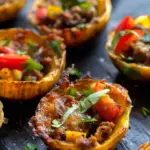 Stuffed plantain cups