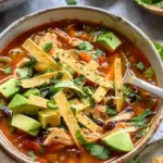 Healthy Chicken Tortilla Soup